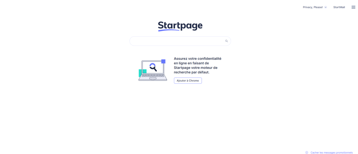 StartPage - Autres moteurs de recherche que Google
